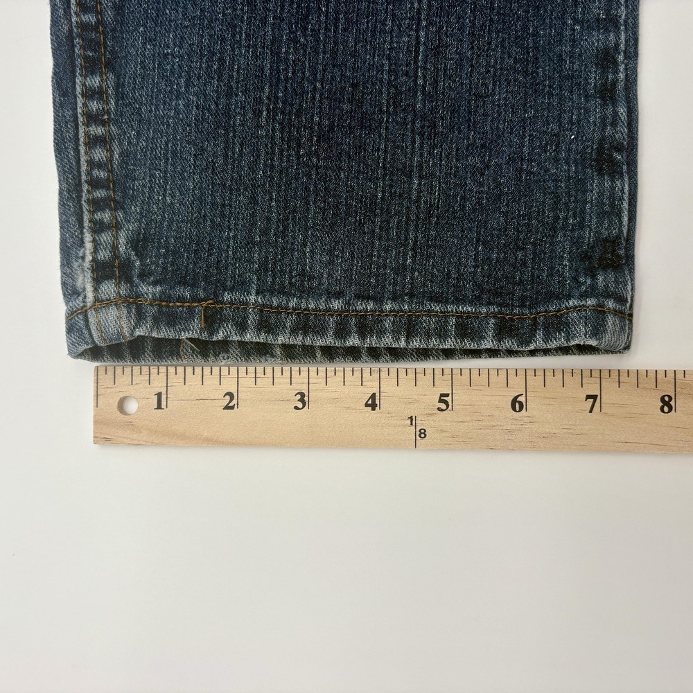 Riders Jeans Womens 18 Blue Denim‎ Straight Leg 5 Pocket 100% Cotton Made USA - Picture 9 of 13